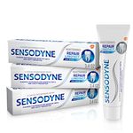 Sensodyne Repair & Protect Sensitive Whitening Toothpaste for Sensitive Teeth, 3.4 oz (Pack of 3)