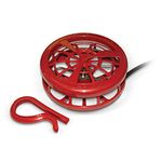 K&H Pet Products Stock Tank & Pond Heater, Ultimate Stock Tank Deicer w/Cord Clip, Water Trough Heater for Horses, Cattle and Livestock, Full Cage, Floating, Submersible, Safety Listed - Red 1500W