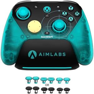 GameSir G7 Pro 8K PC Wireless Controller, Aimlabs Edition – 8000Hz Polling Rate Wired & 2.4G, TMR Joysticks Anti-Stick Drift, Hall Effect Analog Triggers, Esports Gamepad for Windows PC with 3.5mm Audio