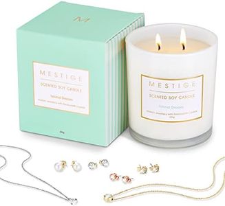 Island Dream Scented Soy Candle with Hidden Jewellery with Swarovski® Crystals (Multi, ONE Size)