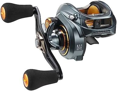 Piscifun Alijoz Baitcasting Reels, Aluminum Frame Baitcaster, 33lb Drag 8.91:1 Gear Ratio Freshwater Saltwater Double Handle Casting Reels (Right Handed)