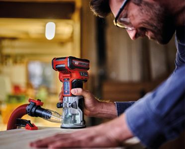 Einhell 18V Cordless Palm Router – Compact Woodworking Tool