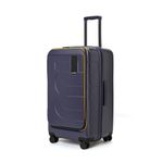MOKOBARA The Em Access Check-In Trunk Luggage | Blue Expandable Polycarbonate 8 Spinner Wheel Trolly Hardsided Suitcase With Built In Tsa Lock Travel Suitcase (We Meet Again Sunray) 69.6 Cm, Large