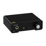 Topping DX1 Mini Stereo DAC Headphone Amplifier AK4493S 384kHz/32bit DSD256 280mW x2 Discrete LNRD HiFi Amp with 2 Gains Home Audio Black