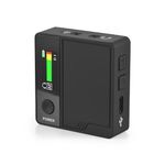 summina Voice Changer Built-in Mic Device with 11 Sound Effects Color Screen Display Live Broadcast Handheld Clip-On Microphone Sound Effects Machine for Phone Laptops Computer Games