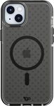 Tech21 Evo Check case for iPhone 15 Plus - Compatible with MagSafe - Impact Protection Case - Smokey/Black