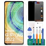 for Motorola Moto G Stylus 2022 Screen Replacement for Moto G Stylus 2022 LCD Screen G Stylus LCD Display XT2211 Touch Digitizer with XT2211-1,XT2211DL Assembly Repair Kits(Not Fit G Stylus 2020 2021)