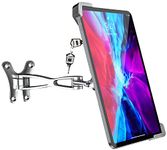 Anti-Theft Tablet Wall Mount, woleyi Heavy Duty Articulating in-Wall Tablet Stand Holder with Security Lock and Key, Compatible iPad Pro/Air/Mini, Samsung Galaxy Tabs, Surface, More 7-11" Tablets