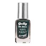 Barry M Gelly Hi Shine Nail Paint, Shade Tarragon | Metallic Green Nail Polish