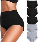 JojoQueen C Section Underwear Postpartum Sofy Strechy Briefs Breathable Underpants Full Coverage Ladies Panties High Waist Plus Size and Regular Underwear for Women