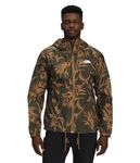 THE NORTH FACE Antora Jacket Utility Brown Tropical Paintbrush Print 2XL, Utility Brown Tropical Paintbrush Print, XXL