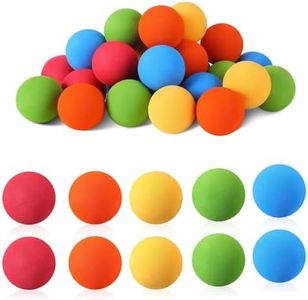 DONHUA 12pcs Foam Mini Hockey Balls for Kids Indoor Training, Colorful Soft Foam Ball Sports Assorted Colors, 2 Inch Floor Balls for Mini Stick Nets Party