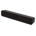 i-Star Soundbar Mini Portable Bluetooth PC and TV Speakers, Compact 10W Wireless Computer Speaker Sound Bars for Gaming, Bluetooth, USB or AUX Input, Built in FM Tuner