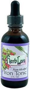 Herb Lore Iron Tonic Tincture - 2 oz - Non Constipating Baby & Toddler Iron Supplement - Herbal Liquid Iron Drops for Kids - Effective for Adults, Too!