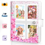 Small Photo Album for Instax Mini, Photo Album for Polaroid, Kids Photo Album, for Instax Mini 11 12 40 KODAK Mini Photo (200 photos)