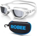 Robee Swimming Goggles, Adult Polarized Swim Goggles for Men Women Youth, Water Pool Glasses