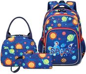 School Backpack Kids Bookbag Set-wi