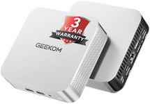 GEEKOM A6 Mini PC Windows 11 Pro, w
