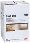 Scotch-Brite 65055 Heavy Duty Hand Pad 7440, 6" x 9", 6" Width, Tan