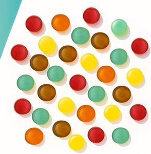 Andy Anand Chocolatier Sugar Free Mixed Fruit Hard Candy - Made in Europe, Gluten Free, Individually Wrapped, Stevia Sweetened, Low Calorie Snacks Fruity (80 Pcs, 7 Oz)