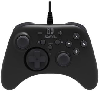 HORI HORIPAD Wired Controller for Nintendo Switch - Turbo Functions, Detachable D-pad, Precision Analog Sticks, Fast-Action Shoulder Buttons
