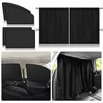 Set of 5 Car Privacy Curtains, 95% 