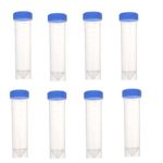 Naisfei 50 pcs Centrifuge Tubes, 50ml Plastic Centrifuge Tubes Skirted Conical Bottom Laboratory Test Tubes with with Graduated Marks Test Vials Container Sample Storage Containers