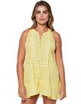 Jessica Simpson Women's Standard Basic Swim Bathing Suit Cover Up Multiple Style Available, Sol, Medium