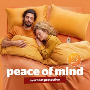 Silentnight King Size Electric Blanket – Soft Heated Bed Cover