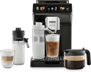 DeLonghi Eletta Explore Coffee Machine – Bean to Cup Espresso Maker