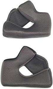 BELL Qualifier Cheek Pads Street Motorcycle Helmet Accessories - Grey / 25MM