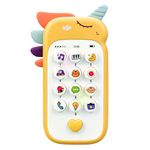 1st Birthday Gifts for Boys Girls Baby Phone Toys Musical Sounds Toys for Babies 12-18 Months Baby Phone Toy with Early Education & Music Toys for 1 2 Year Old Girls Birthday Present Gifts Age 6m+