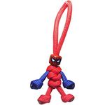 Buddy Keychains - Spider-Man Key ring | Handmade Paracord Knot Keychain Gift For Kid's School Bags and Keys.