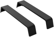 Tandem Axle Trailer Fenders 72-7/8"x10-1/4"x13",Heavy Duty Steel 14 Gauge Double Axle Trailer Fenders Fit 13"-15" Tires,2 Pack (Black Detachable)