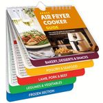 Air Fryer Cookbook Magnetic Cheat Sheet,Air Fryer Cheat Sheet Magnets Cooking Guide Booklet,Cookbooks Instant Air Fryer Accessories Oven Cooking Pot Temp Times Chart (Air Fryer Guide-B)