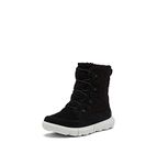 SOREL Women's Explorer Next Joan Cozy Boots - Black, Moonstone - Size 9