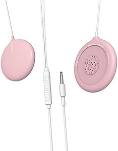 Mosalogic Pregnancy Belly Headphones Baby-Bump Speaker Pregnant Music Player with FDA-Cleared Safe Adhesives, Shares Music to The Womb, Prenatal Baby Shower Gifts for Mom，Pink