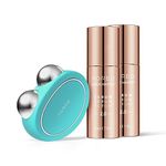 FOREO Forever Firm Bear Bundle - Bear Microcurrent Face Lift Device - Face Massager Electric + 2 x Rejuvenating Conductive Serum 30 mL - Anti Aging Skincare Tools Set - Instant Face Lift - Mint