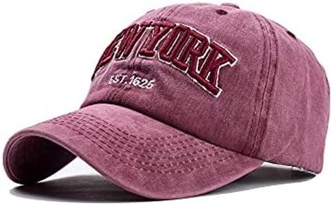Joligiao Berretto da Baseball Vintage Cotone Cappello Outdoor Unisex Regolabile Cappellino da Baseball cap Berretto Sportivo Lavato Cotone Sport Trucker Hat