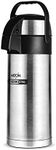 Milton Beverage Dispenser 3500 Hot Water Airpot with Pump Flask to Keep Drinks 24 Hours Hot and Cold, 3580 ml Double Walled Insulated and Lightweight Lab tested Thermos Perfect for Coffee and Tea