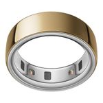 OURA Ring 4 - Gold - Size 7 - Smart Ring - Size First Ring 4 Sizing Kit - Sleep Tracking Wearable - Heart Rate - Fitness Tracker - Up to 8 Days of Battery Life