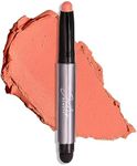 Julep Eyeshadow 101 Cream-to-Powder Waterproof Eyeshadow Stick – Papaya Matte – Long-Lasting, Buildable, Crease-Proof, Cruelty Free, Matte Finish with Built-In Smudger