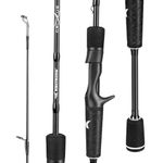 KastKing Crixus Fishing Rods, Casting Rod 7ft-Medium Heavy - Fast-2pcs
