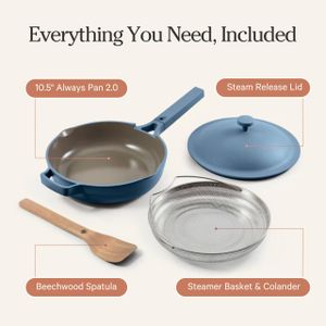 Our Place Always Pan 2.0 – Non-Stick Blue Salt Skillet