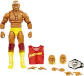 Mattel WWE Ultimate Edition Hulk Hogan Action Figure, 6-inch Collectible with Interchangeable Heads, Swappable Hands & Mattel WWE Championship for Ages 8 Years Old & Up