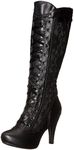 Ellie Shoes E-414-MARY 4" Heel Boots. 11/Black