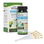 Viva Test Soil pH Testing Kit – 100Pcs 3.5-9.0 Range Soil pH Tester Ideal Plant Watering Indicator, Plant Markers – Easy to Use and Accurate Results – Suitable for Fruits and Vegetables, House Plants