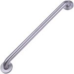 Amazon Basics Bathroom Handicap Safety Grab Bar, 91cm Length, 3cm Diameter