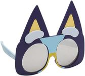 Sun-Staches BLUEY Official Kids Sunglasses | Bluey Dress Up Costume Party Accessory | One Size Fits Most Kids…