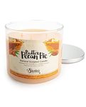 Butter Pecan Pie Highly Scented Natural 3 Wick Candle, Essential Fragrance Oils, 100% Soy, Phthalate & Paraben Free, Clean Burning, 14.5 Oz.